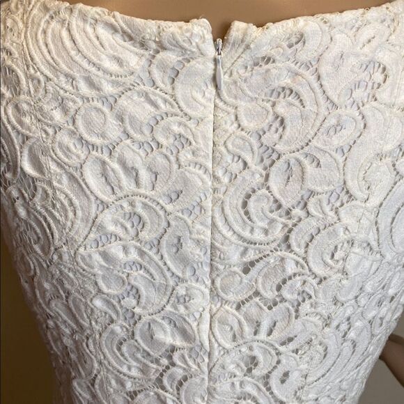 Ivanka Trump Sleeveless Lace Fit and Flare Dress - Picture 4 of 8